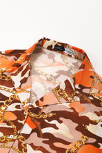 Load image into Gallery viewer, Chain Print Camo Shirt