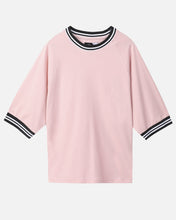 Load image into Gallery viewer, Raglan Tee with Ribbed Neck
