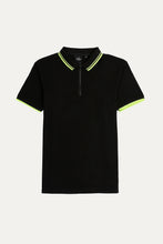 Load image into Gallery viewer, Zipper Collar Polo Shirt

