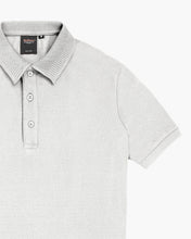 Load image into Gallery viewer, Textured Polo with Collar Detail
