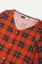 Load image into Gallery viewer, Checked Button Down Shirt
