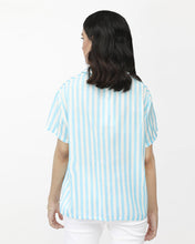 Load image into Gallery viewer, Striped Shirt with Knot
